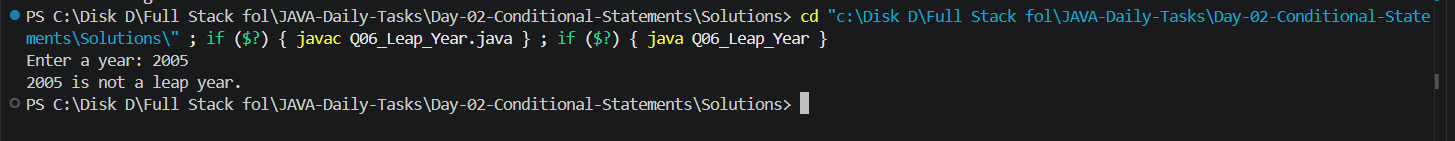 Q06 Output