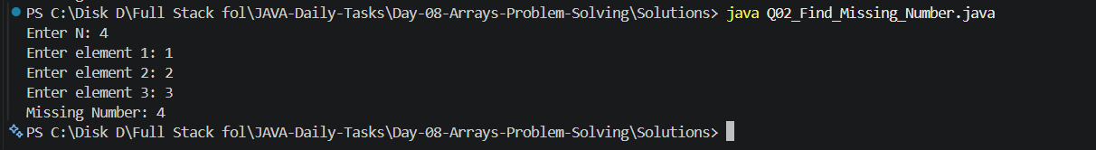 Q02 Output