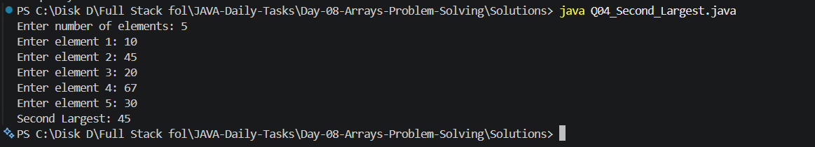 Q04 Output