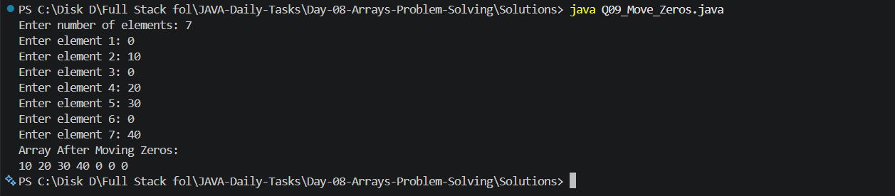 Q09 Output