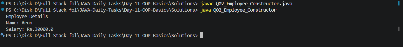 Q02 Output