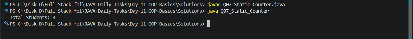 Q07 Output