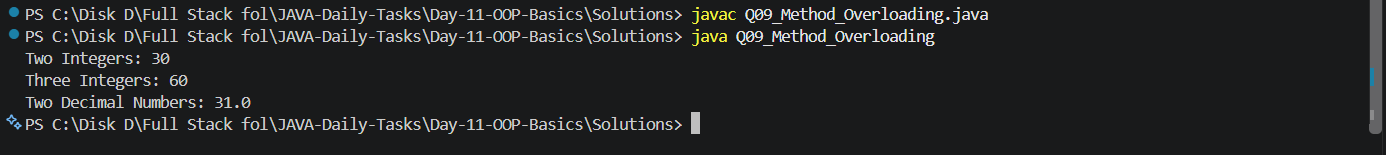 Q09 Output