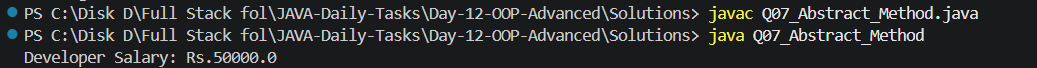 Q07 Output