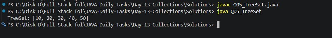 Q05 Output