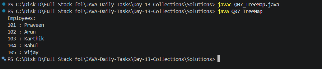 Q07 Output